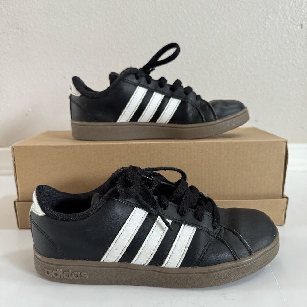 ADIDAS Superstar PGD 789006 Black Sneakers Shoes Youth Size 2 UK 1 1/2